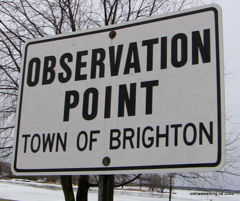 sign-observation point