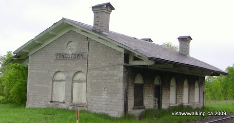 Ernestown train station, front