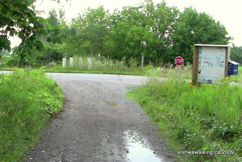 Trans Canada Trail, Burnbrae Road, east of Campbellford