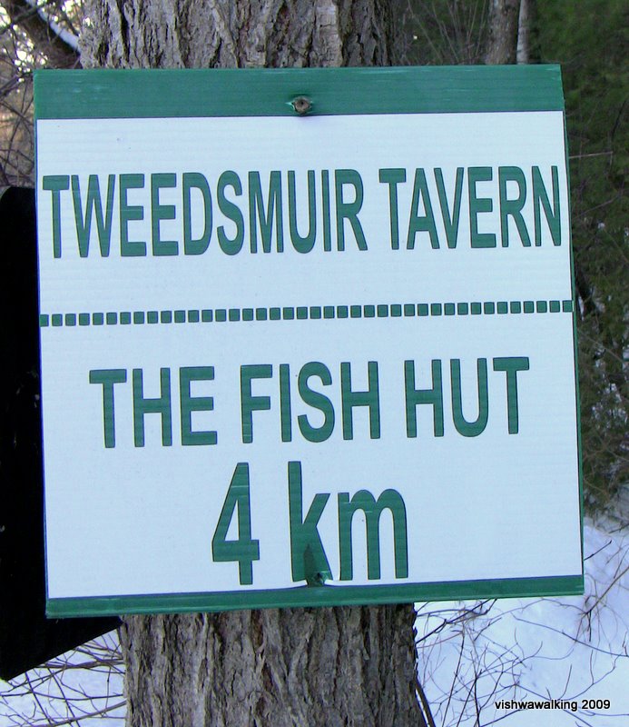 sign-tweedsmuir and fish hut