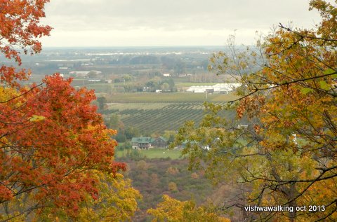 Bruce Trail-view over escarpmtent