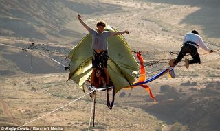 Camping in the air -- from the Daily Mail Camping in the air -- from the Daily Mail