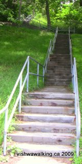Port Hope, Jacobb's ladder, from Mill Street North (downtown) to King Street