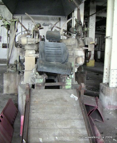 Dow, machinery "throne."