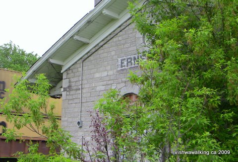 Ernestown station, east end