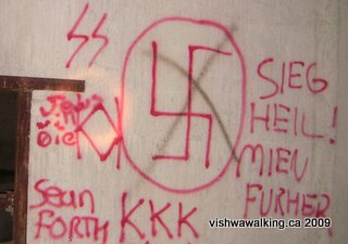 Lakefield, low-grade graffiti