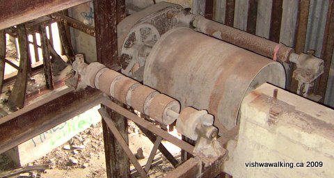 Lakefield cement plant, wheels and axles