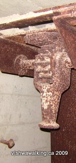 Lakefield cement plant, spigot in basement tunnel