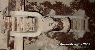 Lakefield cement plant, spigot in basement tunnel
