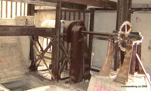 Lakefield cement plant, wheels and axles
