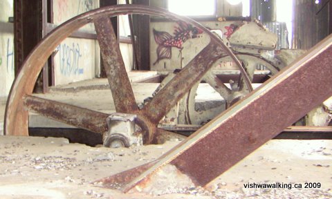 Lakefield cement plant, wheel