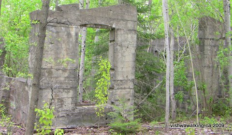 Matlbank cement plant, ruins