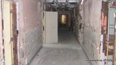 Prince eedward heights, first floor hallway