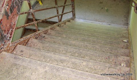 Prince Edward Heights, stairs