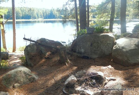 algonquin - bucholtz lake campsite