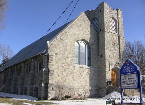 Rideau Trail, Sydenham, Anglican Church